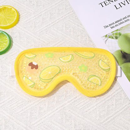 yellow eye mask